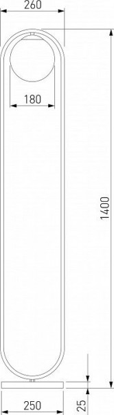 Торшер Eurosvet Ringo 01139/1 хром в Тобольске - tobolsk.mebel24.online | фото 2