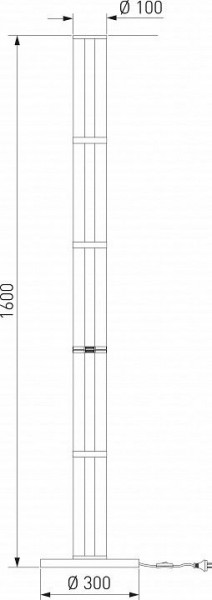 Торшер Eurosvet Stark 80537/1 латунь в Тобольске - tobolsk.mebel24.online | фото 5