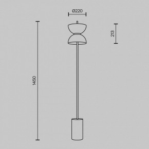 Торшер Maytoni Kyoto MOD178FL-L11B3K в Тобольске - tobolsk.mebel24.online | фото 3