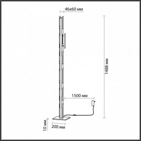 Торшер Odeon Light Fierro 4991/36FL в Тобольске - tobolsk.mebel24.online | фото 4