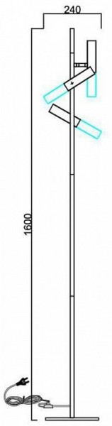 Торшер ST-Luce Eclip SL1236.405.03 в Тобольске - tobolsk.mebel24.online | фото 5