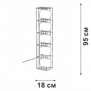 Торшер Vitaluce V3019 V3019-1/5P в Тобольске - tobolsk.mebel24.online | фото 4