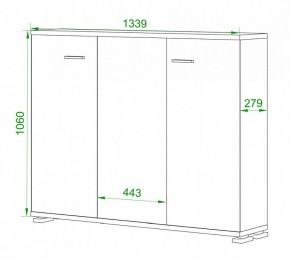 Тумба Домино нельсон ПУ-60-4 в Тобольске - tobolsk.mebel24.online | фото 2