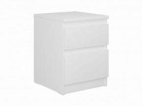 Тумба КАСТОР малая с двумя ящиками, цвет белый в Тобольске - tobolsk.mebel24.online | фото