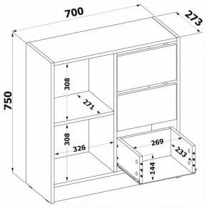 Тумба комбинированная Т-1 в Тобольске - tobolsk.mebel24.online | фото 4