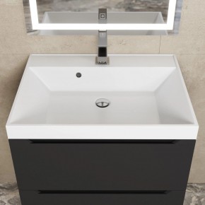 Тумба под раковину Uperwood Tanos 60 см, подвесная, черная матовая в Тобольске - tobolsk.mebel24.online | фото 11