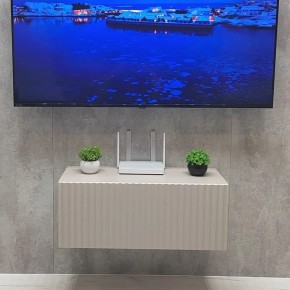 Тумба подвесная под ТВ LINES MTV1-MA 750 Бежевый (Леда-М 10.1.5) в Тобольске - tobolsk.mebel24.online | фото 5