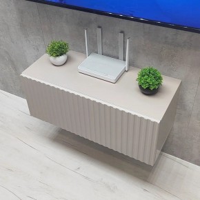 Тумба подвесная под ТВ LINES MTV1-MA 750 Бежевый (Леда-М 10.1.5) в Тобольске - tobolsk.mebel24.online | фото 6