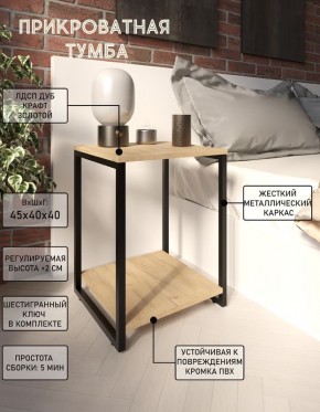 Тумба прикроватная "Лофт" (Лф.Т-2) в Тобольске - tobolsk.mebel24.online | фото 4