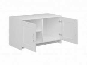 Тумба СИРИУС двухдверная низкая, цвет белый в Тобольске - tobolsk.mebel24.online | фото 2