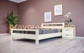 ВЕРОНИКА-3 Кровать из массива 1400 в Тобольске - tobolsk.mebel24.online | фото 1