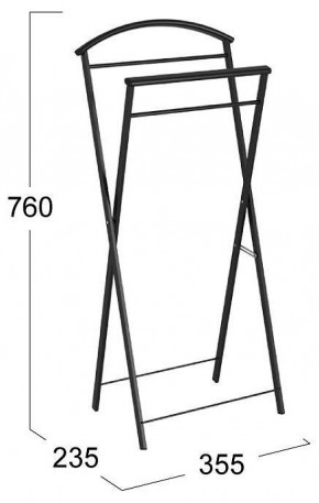 Вешалка для костюма Контур в Тобольске - tobolsk.mebel24.online | фото