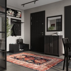 Вешалка СИРИУС настенная с полкой, цвет Дуб Венге в Тобольске - tobolsk.mebel24.online | фото 4